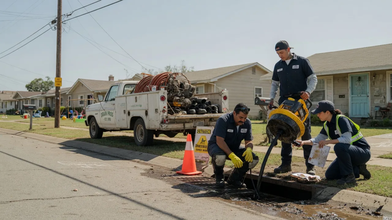 Drain Cleaning in Sutherland Springs, TX near me
